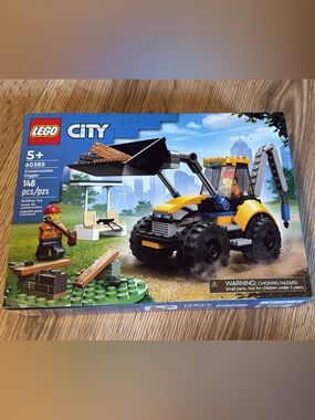 LEGO City Yellow and Black Front Loader Construction Set- Discontinued Set